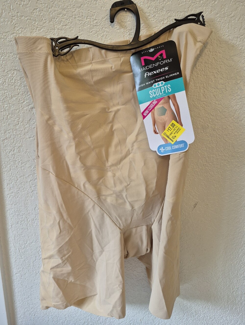 Maidenform Flexees Sculpting High-Waist Shapewear - Beige